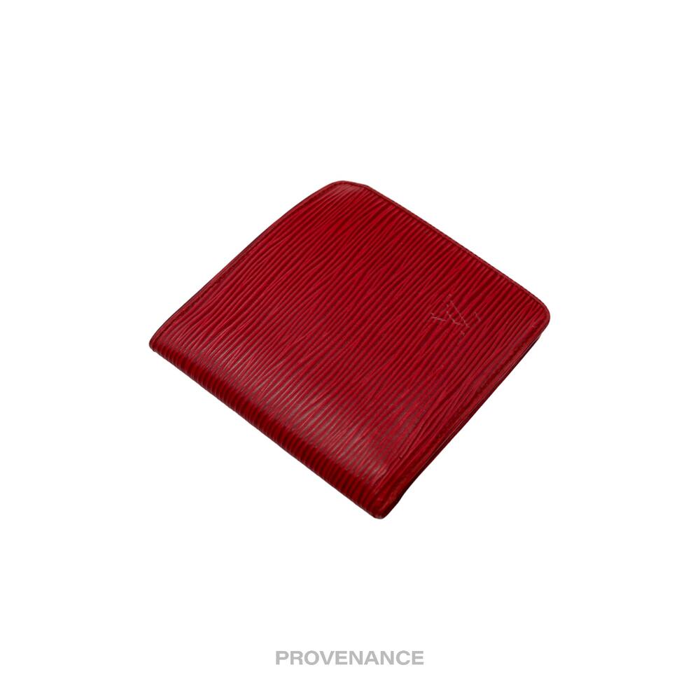 🔴 Louis Vuitton MALLETIER Marco Wallet - Red Epi Leather - Picture 5 of 10